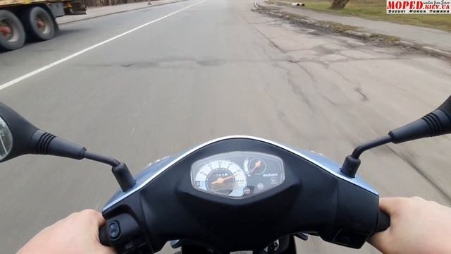 Скутер Suzuki Address V50 инжектор CA44A без пробега по Украине, купить мопед + Тест драйв смотреть онлайн
