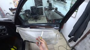 Как легко УБРАТЬ КЛЕЙ от тонировки.
