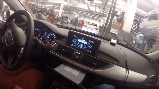 Регистратор для Audi в штатное место + интерфейс подключения камеры смотреть онлайн