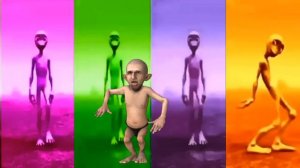 COLOR DANCE CHALLENGE DAME TU COSITA VS 👽👽 Alien dance VS Green alien dance VS Funny alien
