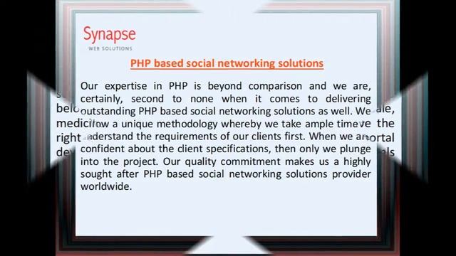 SynapseWebSolutions PHP Development Company in UK смотреть онлайн