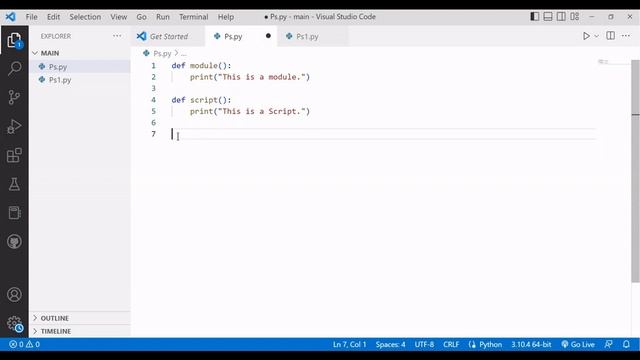 if __name__ == "__main__" in Python | What is its use and How it works? | @ALLinONE Programming смотреть онлайн