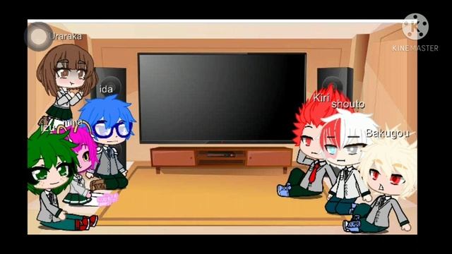 bnha/mha react to random tiktok save on my phone (dekubowls Au) part 1/2 смотреть онлайн