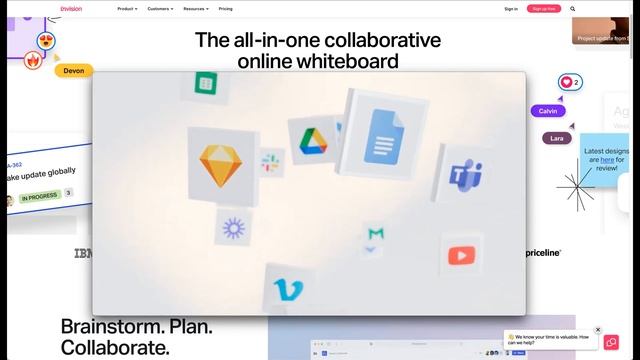 Invision: The all-in-one collaborative online whiteboard смотреть онлайн