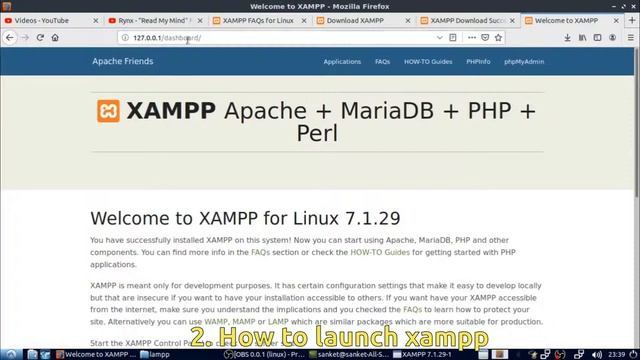 LUBUNTU : Install, Launch & Uninstall Xampp | Install Sublime Text | Complete PHP Configuration смотреть онлайн