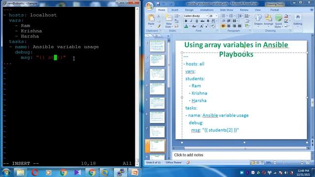 Ansible playbook variables | How to use Ansible variables | Variable types and name specifications смотреть онлайн