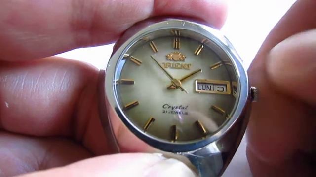 Orient Vintage Wristwatch Automatic 21 Jewels