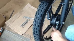 Сборка мопеда Альфа RX11 из упаковки.Серия #2