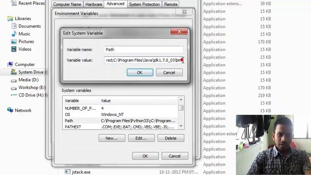 How To Set Up JDK Environment Variable Path in Windows System смотреть онлайн
