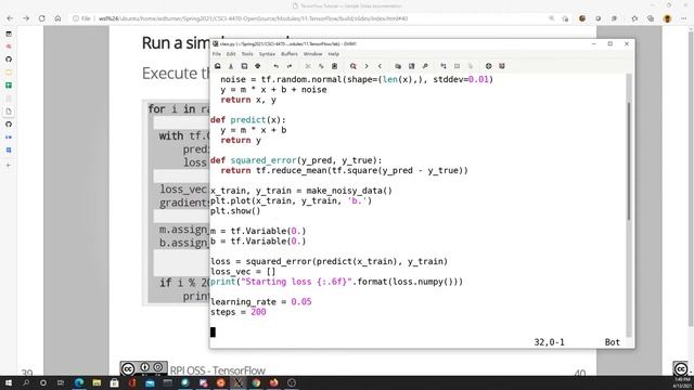 CSCI 4470 11 Tensorflow Part3 Example смотреть онлайн