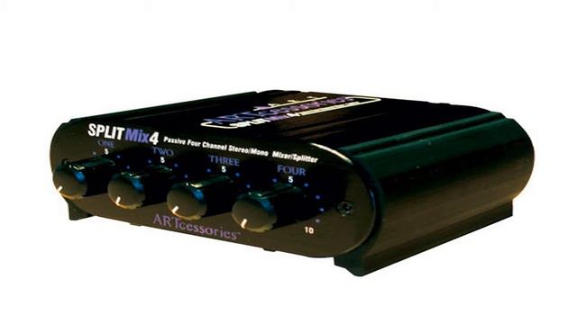 ART SPLITMix4 Review! - 4-Channel 1/4" Stereo Input Passive Splitter / Mixer смотреть онлайн