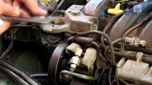 Замена масла ГУР + Замена датчика Гур. Рено Меган.