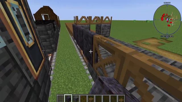 Minecraft create mod: making an goodlooking train смотреть онлайн