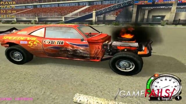 Game Fails: Flatout Ultimate Carnage "Didn't expect to see you again so soon" смотреть онлайн