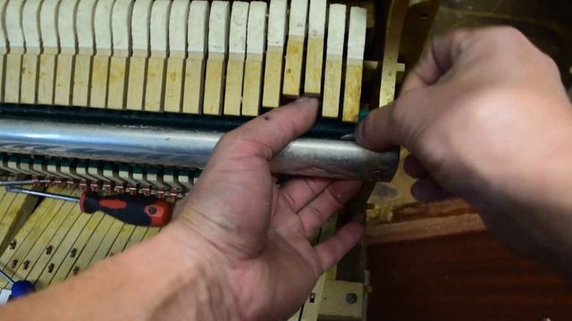 Регулировка механики пианино Ч2 Поиск несоответствий Взаимосвязь узлов смотреть онлайн