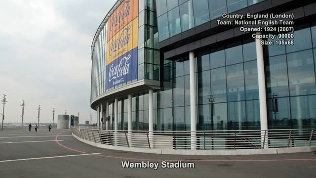 #283. Футбольный стадион Wembley Stadium (Англия)