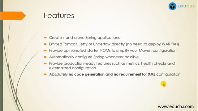 Important Features of Spring Boot смотреть онлайн