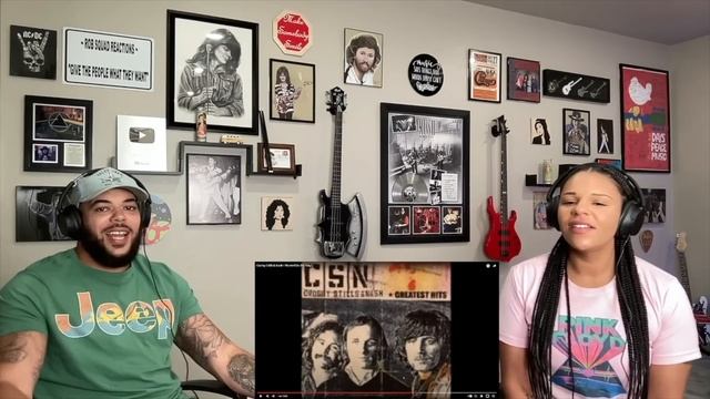 HARMONIES!| FIRST TIME HEARING Crosby Stills & Nash - Wasted On The Way REACTION смотреть онлайн