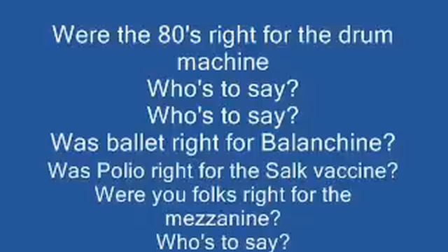 One Normal Night Lyrics смотреть онлайн