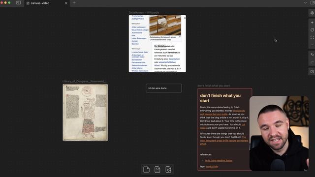 Obsidian Canvas Plugin Tutorial (deutsch) смотреть онлайн