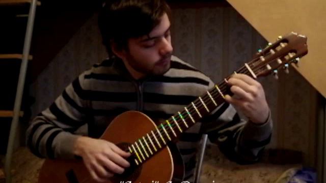 "A toi" guitar arr. A. Serov смотреть онлайн