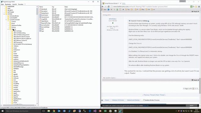 RuntimeBroker in Windows 10 смотреть онлайн