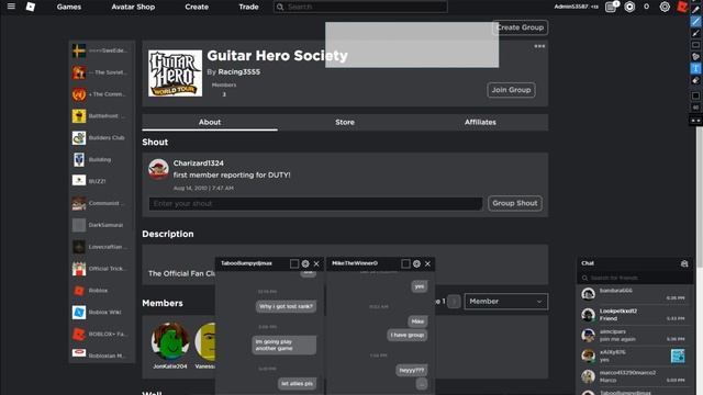 Roblox FREE GROUP GENERATOR смотреть онлайн