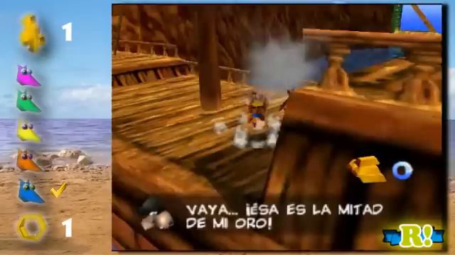 Banjo Kazooie (En español) ( # 3 ) Treasure trove cove ( 1 de 2 ) смотреть онлайн