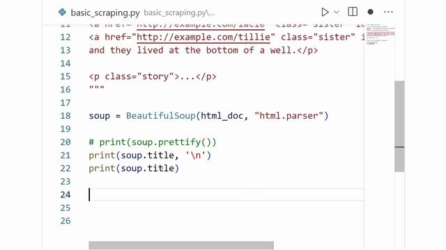 Extracting Tags with Beautiful Soup - Python Tutorial смотреть онлайн
