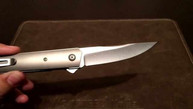 Boker Kwaiken Flipper Titanium : обзор