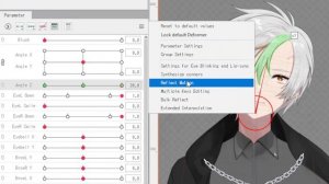 Туториал по Live2D. Урок 6: Ригинг головы, тела, проработка шаблона