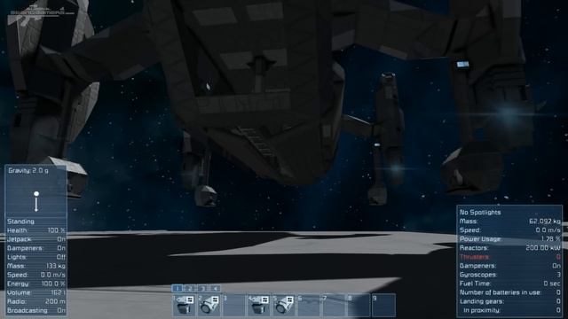 Space Engineers - VTOL Dropship, Edge Of Tomorrow, Under Construction смотреть онлайн
