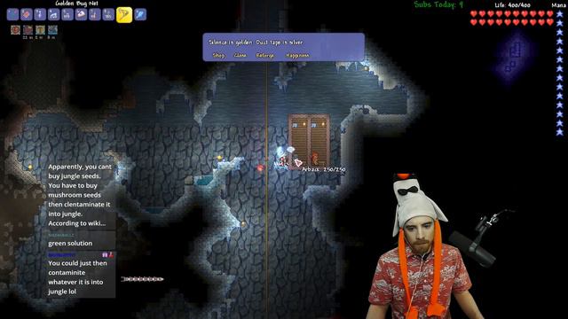 Moar Hardmode Prep - Terraria Hardcore MasterMode Book Only Challenge Drunk Seed - Ep 22 смотреть онлайн