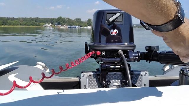 Гладиатор D330AL. Тохатсу 9.8 (GLADIATOR D330AL) (Tohatsu M 9.8 B S) Тюнинг, поход выходного дня. смотреть онлайн