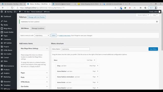 How to Create Header like Flipkart with Elementor Desktop or Mobile header [wordpress coding] смотреть онлайн