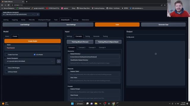 DREAMBOOTH Easy Tutorial [Stable Diffusion] смотреть онлайн