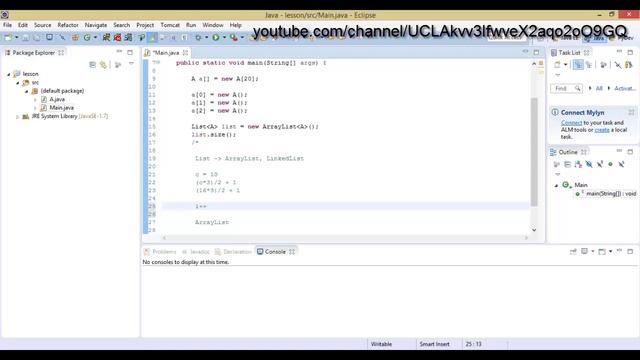 Java для начинающих - 004 - Java для начинающих- Список List(ArrayList, LinkedList), Урок 68! смотреть онлайн