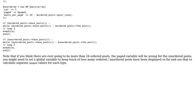 Wordpress: Order posts by custom field and if custom field is empty return remaining posts смотреть онлайн