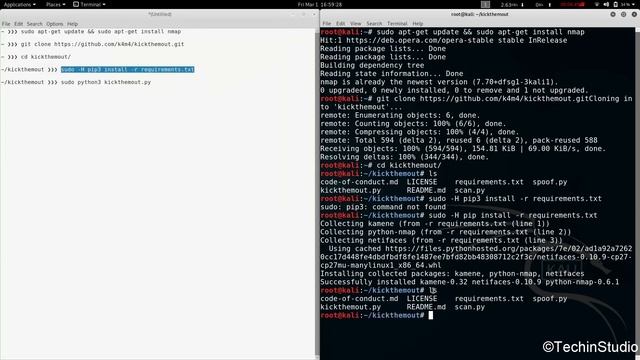 How to Kick out every Wi-Fi user and get the complete speed of Wi-Fi network Kali_Linux tutorial смотреть онлайн