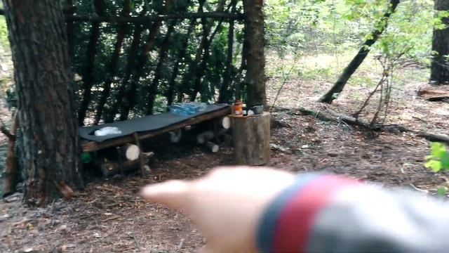 3 дня Сам в Лесу , без Палатки и Тента , Укрытие без Гвоздей/Веревки, Таежный Костер , Бушкрафт смотреть онлайн