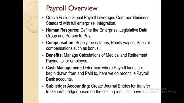 Oracle Cloud HCM - Middle East Payroll Training | Session 1 смотреть онлайн