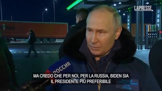 Putin: «Ribadisco che preferisco Biden a Trump» смотреть онлайн