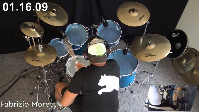 12:51 | Drums Only | Drum Cover / Playthrough | Fabrizio Moretti | The Strokes (4K)