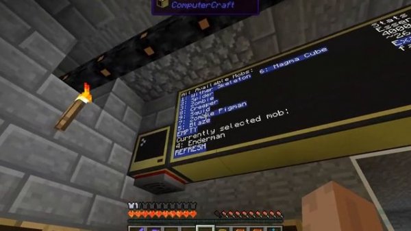 Minecraft Auto-spawner with ComputerCraft, Open Peripheral and MineFactory Reloaded