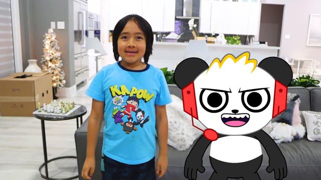 Combo Panda Control Ryan's Life for 24 hrs Challenge! смотреть онлайн