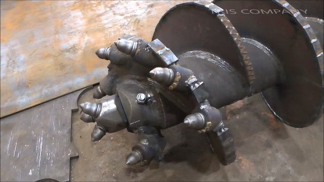 Шнек прогресс SBF-P2 шнек-бур скальный конусный ТРИС буровой скальный усиленный смотреть онлайн