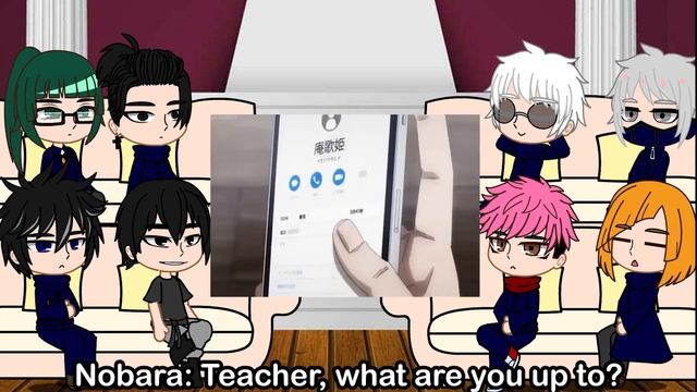 Jujutsu Kaisen (Shibuya Ark) II React to II Gojo/Yuji смотреть онлайн