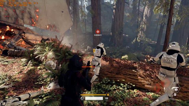 Ultra Gameplay - Star Wars Battlefront II [Mission 2] [GTX 1070 Ti @ 2.1 ghz] смотреть онлайн