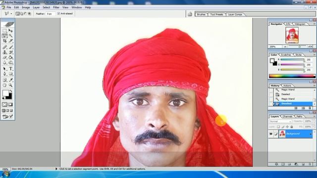 How to make passport size photo in photoshop || Photoshop mein Passport size ka photo kaise banaye смотреть онлайн