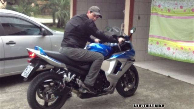 Suzuki GSX 650 F exhaust sound compilation смотреть онлайн